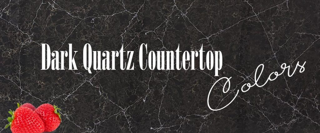 dark quartz countertop colors