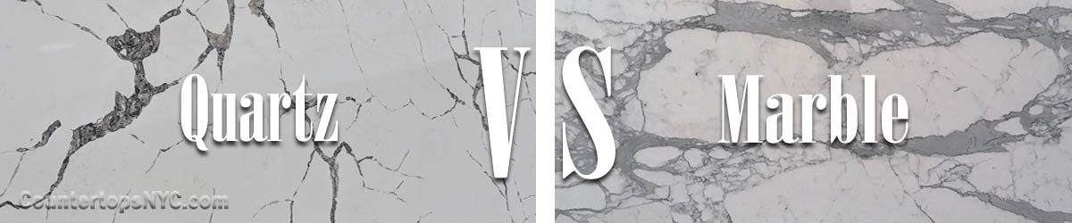 Marble vs. Quartz Countertops