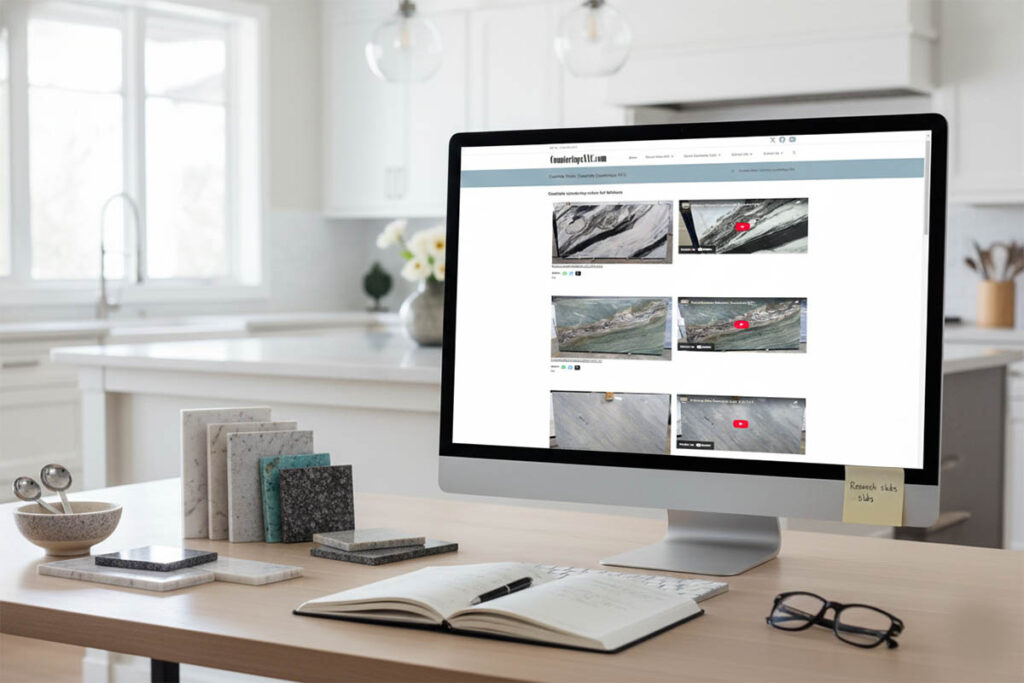 Best Natural Stone Slabs for Kitchen Countertops Online